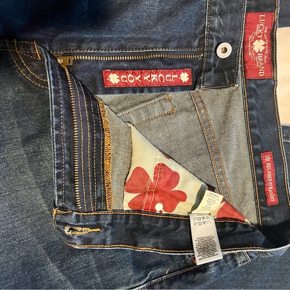 Luck Brand jeans Relaxed Straight 181 36 waist 32 Inseam - Picture 4 of 4